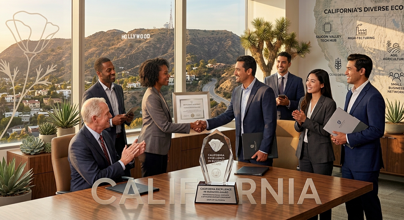 California business awards and statewide business recognition